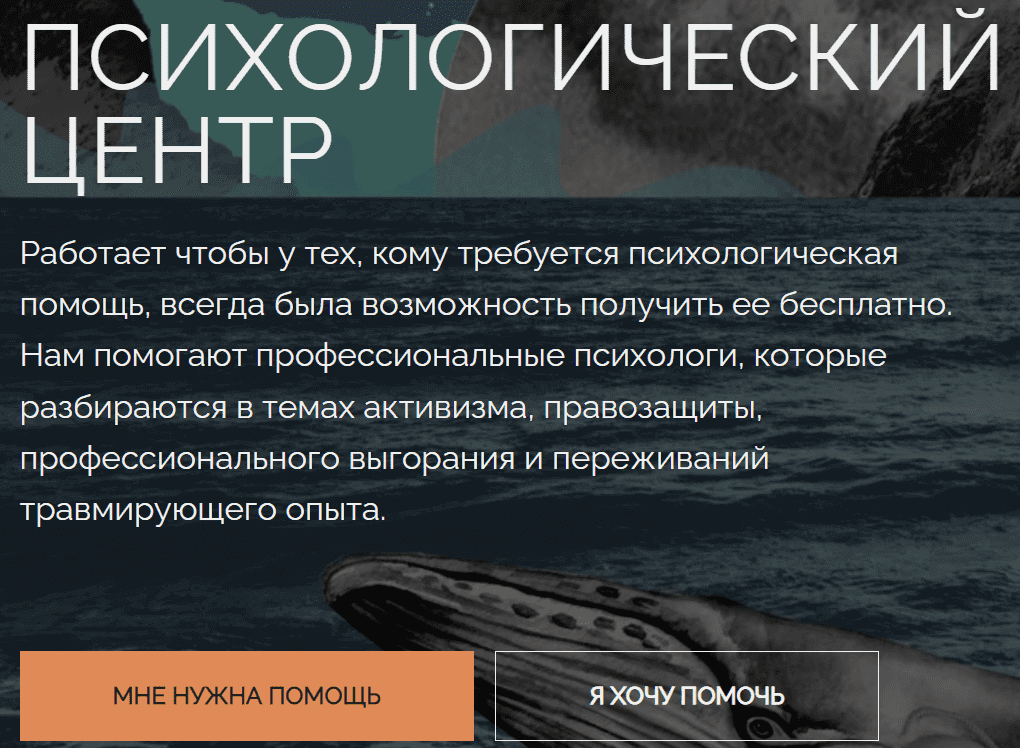 Специальная психологическая помощь